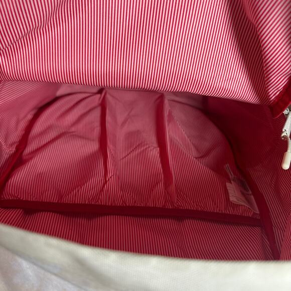 HERSCHEL SUPPLY CO. CLASSIC XL BIRCH DAISY/TAN LEATHER BACKPACK 30L - Picture 16 of 16